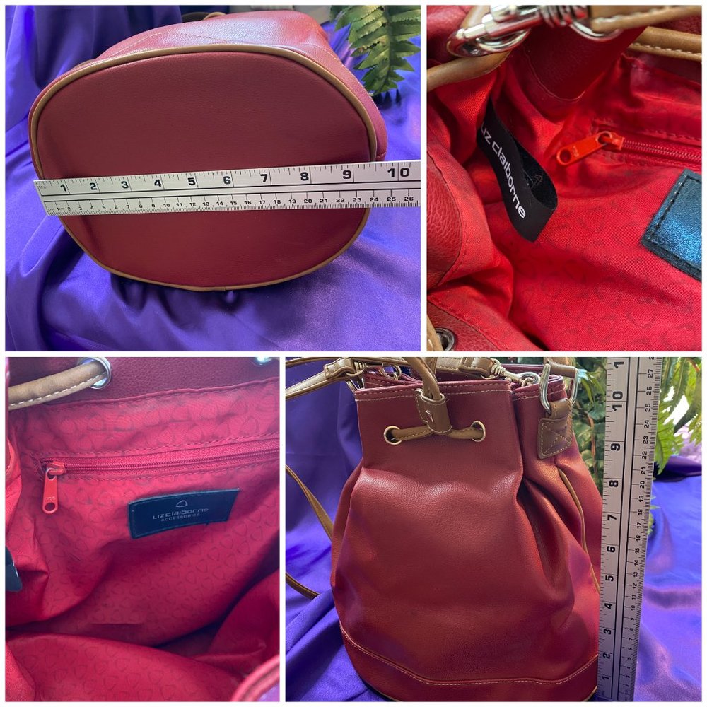 📌Liz Claiborne Great Locking Handbag space for a lot of stuff - Picture 13 of 14